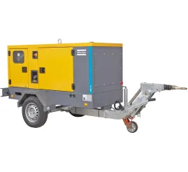 Slika artikla: QES 40 diesel generator na podvozju