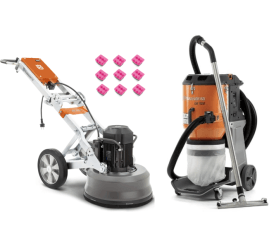 Slika artikla: Husqvarna brusilica PG450+DE120+ komplet segmenata