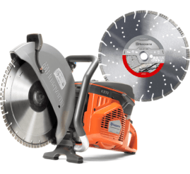 Slika artikla: Pila za beton Husqvarna Husqvarna K970 + rezna ploča 400mm